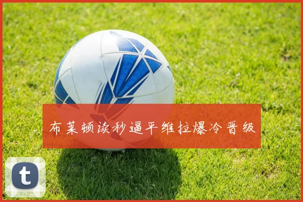 布莱顿读秒逼平维拉爆冷晋级